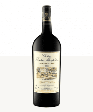 1500ml red pessac leognan chateau pontac monplaisir 2016 2