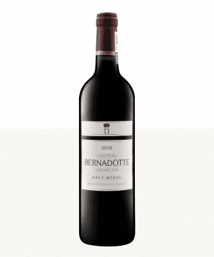 750ml red haut medoc chateau bernadotte 2010 2