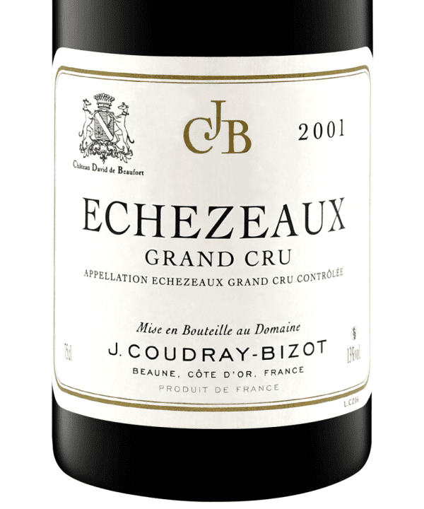 750ml red jcoudray bizot chateau de beaufort echezeaux grand cru en orveaux 2001 3