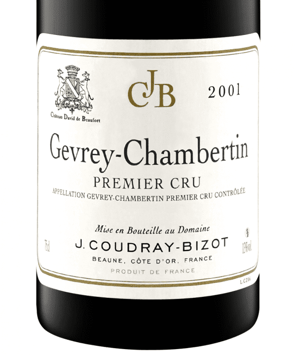 750ml red jcoudray bizot chateau de beaufort gevrey chambertin 1er cru 2001 3