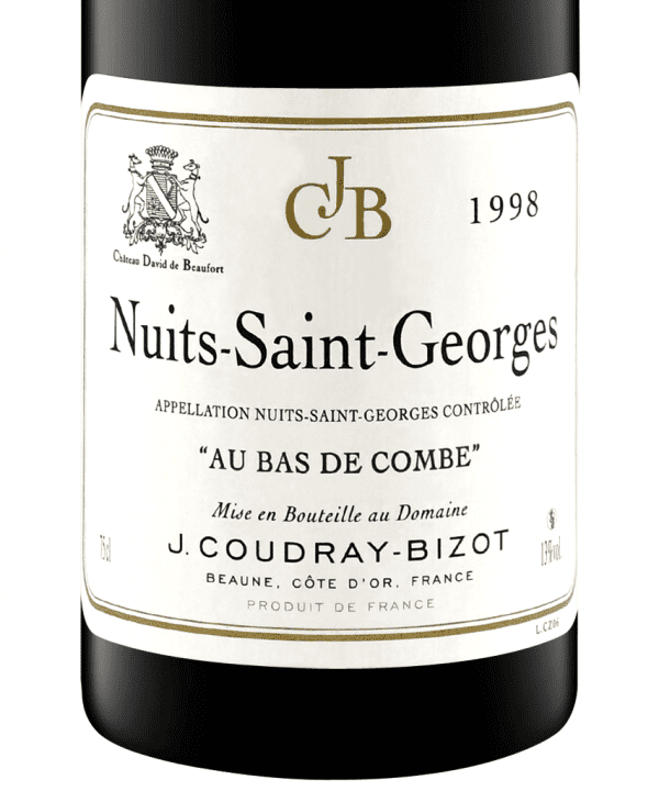 750ml red jcoudray bizot chateau de beaufort nuits st georges 1998 3
