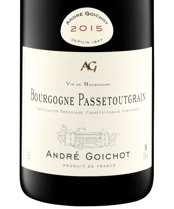 750ml red maison goichot bourgogne passetoutgrain 2015 3
