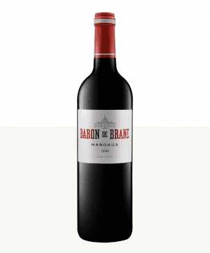 750ml red margaux baron de brane 2016 2