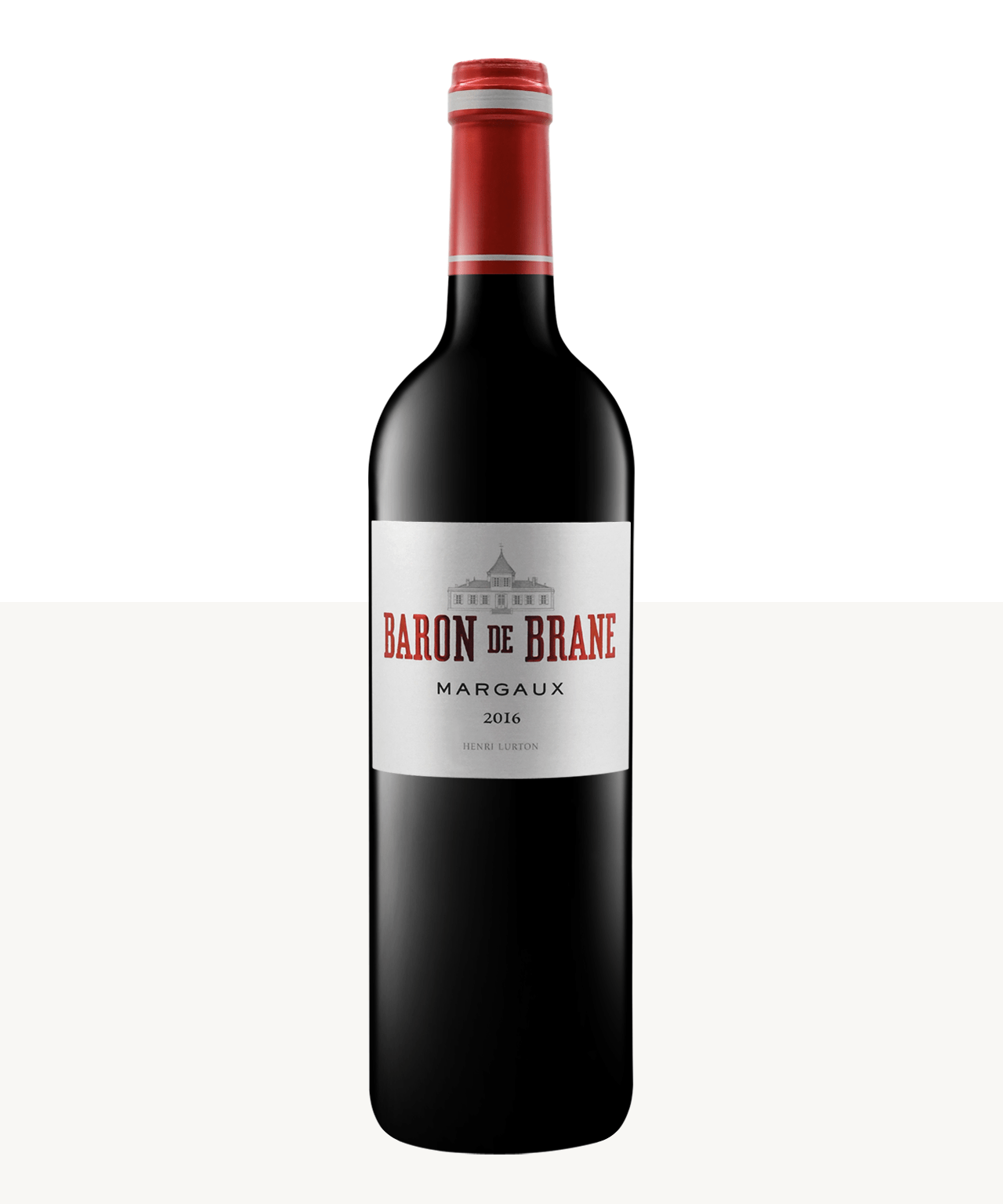750ml red margaux baron de brane 2016 2