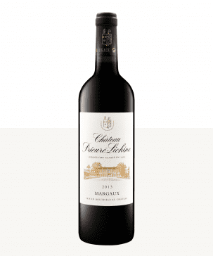 750ml red margaux chateau prieure lichine 2013 2