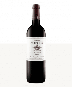 750ml red medoc chateau fontis 2006 2