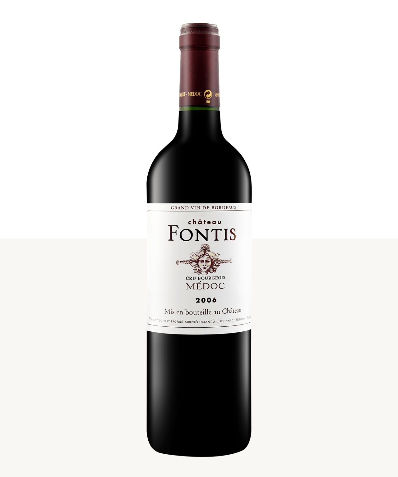 750ml red medoc chateau fontis 2006 2