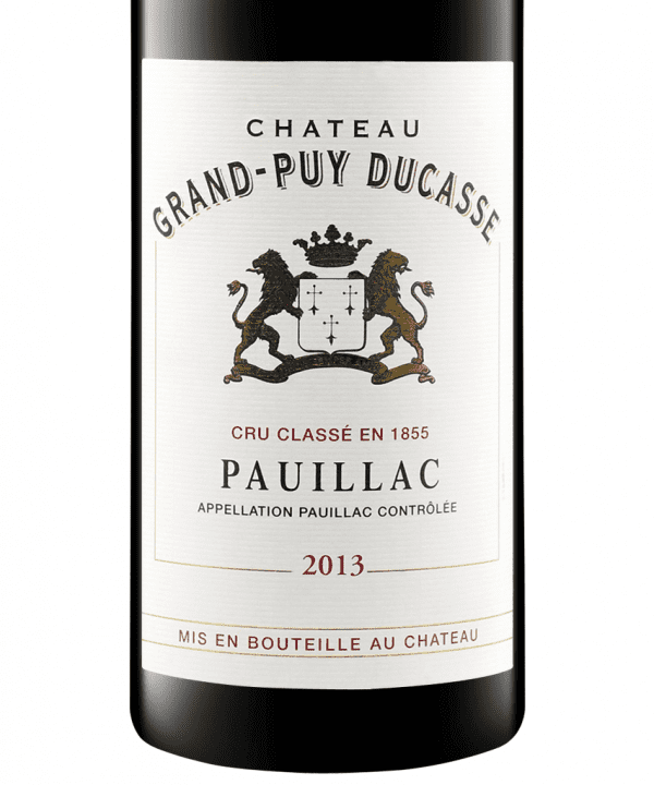 750ml red pauillac chateau grand puy ducasse 2013 3