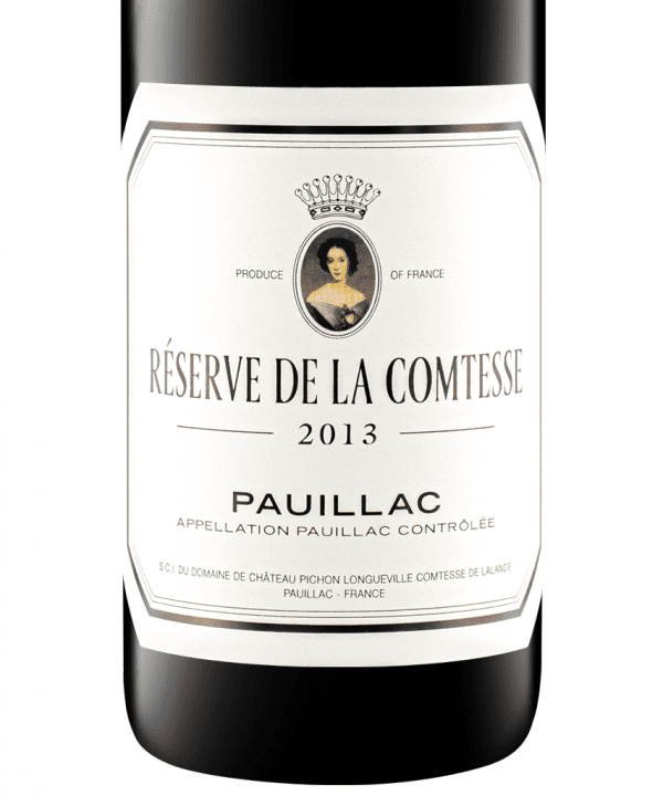 750ml red pauillac chateau reserve de la comtesse 2013 3