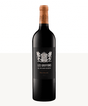 750ml red pauillac griffons de pichon baron 2015 2