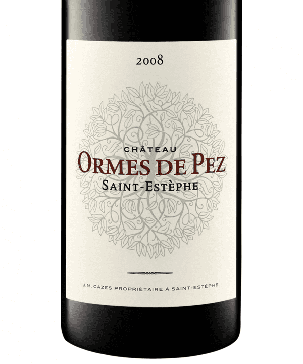 750ml red saint estephe chateau les ormes de pez 2008 3