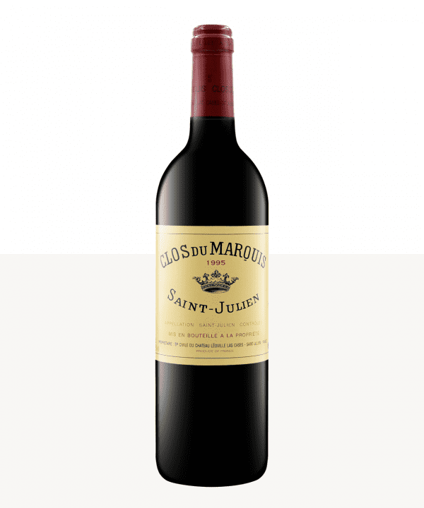 750ml red st julien clos du marquis 2nd wine of leoville las cases 1995 2