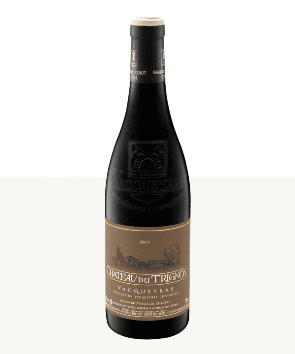 750ml red vacqueyras chateau du trignon 2015 2