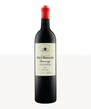 750ml red cotes de bourg chateau haut mangaud cuvee hommage wilfried bourceau 2019 2