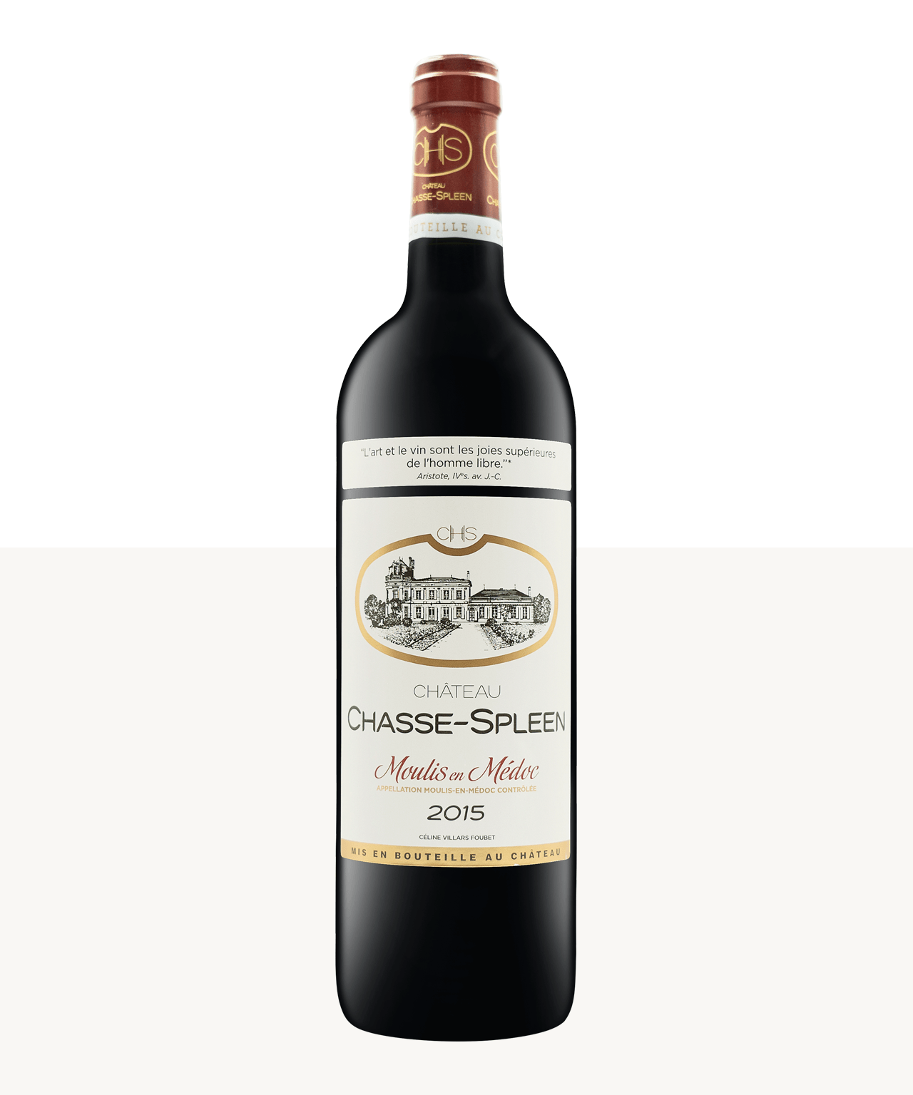 750ml red moulis en medoc chateau chasse spleen 2015 2