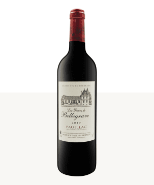 750ml red pauillacles sieurs de bellegrave 2017 2