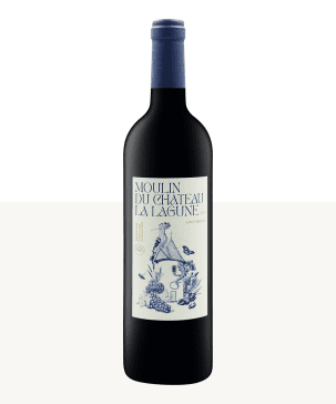 750ml red haut medoc moulin de la lagune 2019 2