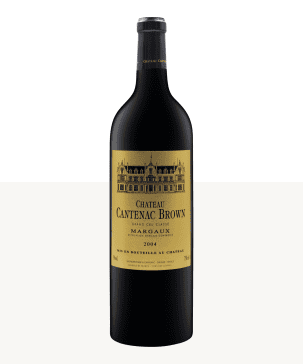 750ml red margaux cht cantenac brown 2004 2