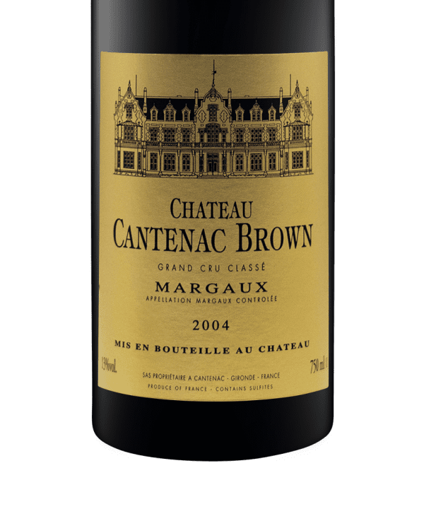 750ml red margaux cht cantenac brown 2004 3