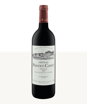 750ml red pauillac chateau pontet canet 2002 2