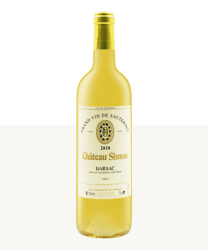 750ml white chateau simon barsac grand vin de sauternes 2018 13 5 2